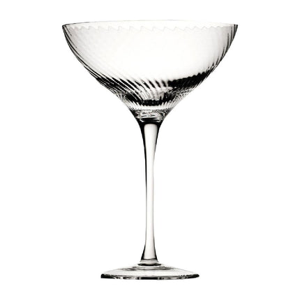 Twisted Hayworth Coupe Glasses 290ml | Utopia | 6 Pieces