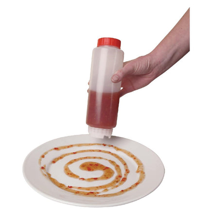 FIFO Sauce Dispenser 59cl | Easy-Clean Squeeze Bottle 3