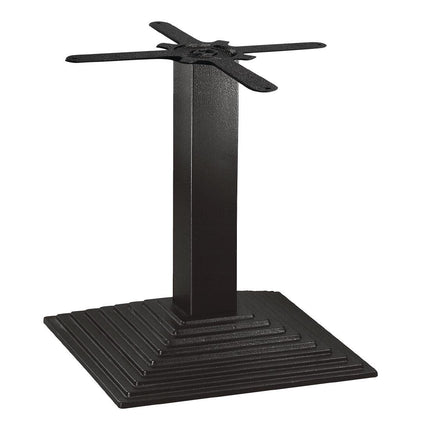 Železna namizna noga višine 48cm za predvrtane plošče do 80cm premera | Bolero
