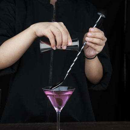 Titanium Black Cocktail Spoon | Olympia 2