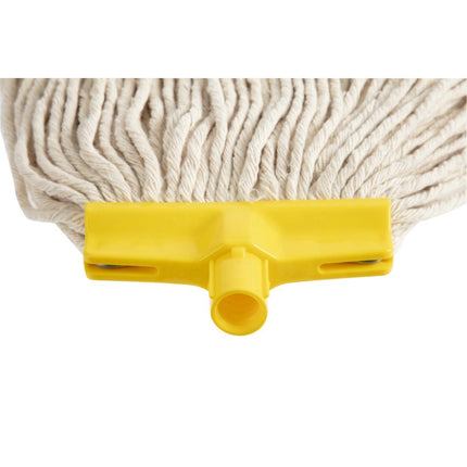 Yellow Stay-Flat Kentucky Cotton Mop | SYR 4