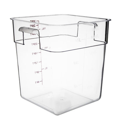 Polycarbonate Square Food Container 15L | Hygiplas 5