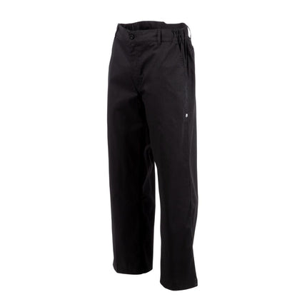 Executive Herringbone Black Chef Pants XL | Chef Works 5