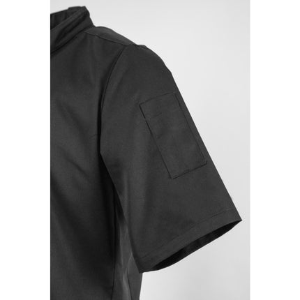 Band Collar Chef's Jacket Black XL | Southside 8