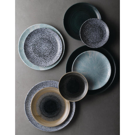 Rustic Teal Coupe Plate 26cm | Churchill Stonecast 2