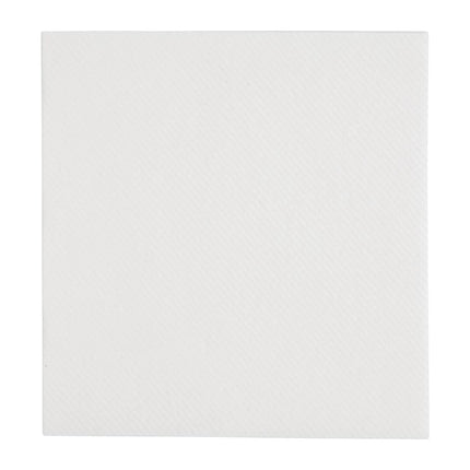 Premium Recyclable Airlaid Cocktail Napkins White 24x24cm 1/4 Fold | Fiesta 2