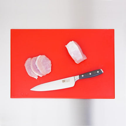 HDPE Cutting Board Red | Hygiplas | 450x300x12mm 3