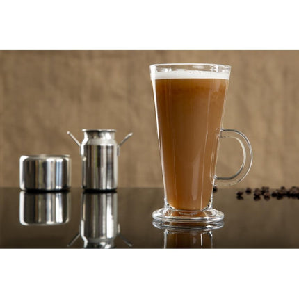 Olympia Tempered Glass Latte Glasses 285ml | Set of 12 3