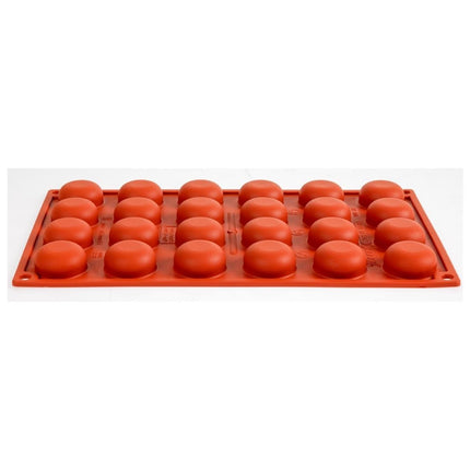 Pomponette Silicone Baking Mold 24 Cavities | Pavoni Formaflex | 1.6cm Deep 5