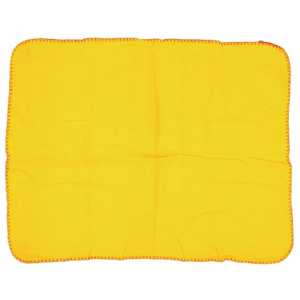 Jantex Yellow Cotton Cleaning Cloths 50.8x40.6cm | Pack of 10 9
