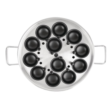 Aluminium Egg Poaching Pan 35cm | Vogue 4