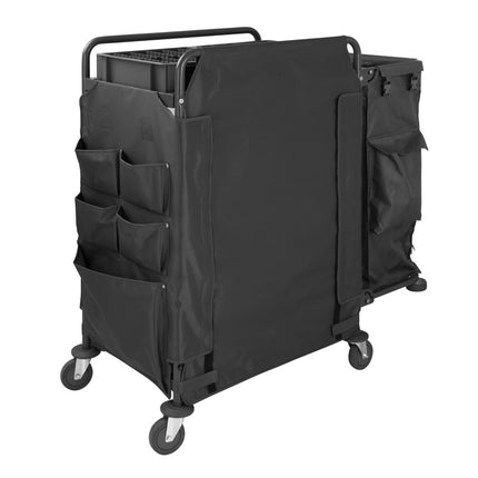 Compact Cleaning Trolley | Jantex 2