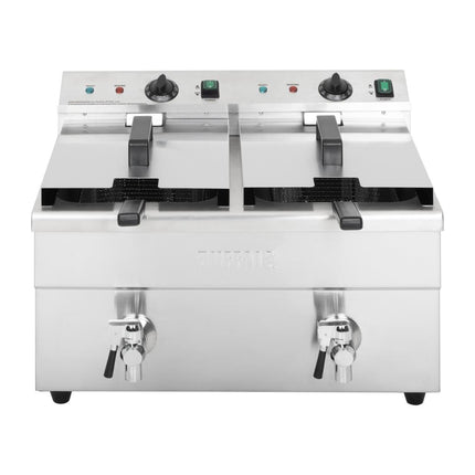 Double Induction Deep Fryer 2x 3000W | Buffalo 2
