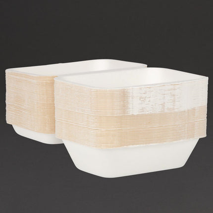 Fiesta Compostable Bagasse Meal Boxes 182mm 250pcs 5