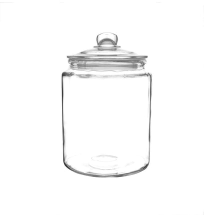 Glass Storage Jar with Lid 6.35L | Olympia | 29.3cm Height x 20cm Diameter