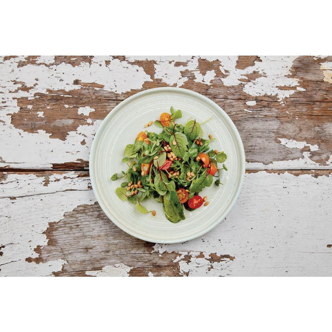 Cavolo Flat Round Plate Soft Green 27cm | Olympia 2