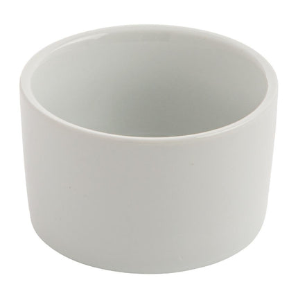Contemporary White Porcelain Ramekins 9cm | Olympia Whiteware 3