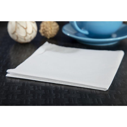 White Lunch Napkins | 5000 Pieces | 1-Ply 5