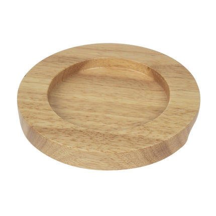 Heavy Wooden Trivet 11.5cm | Olympia 2