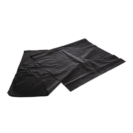 Black Garbage Bags 160L/20kg Recycled (100 pcs) | Jantex 4