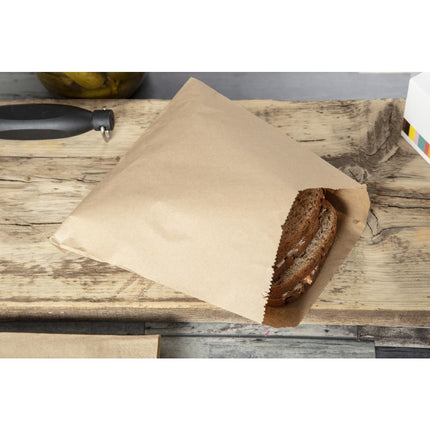 Compostable Kraft Sandwich Bags | Vegware 5