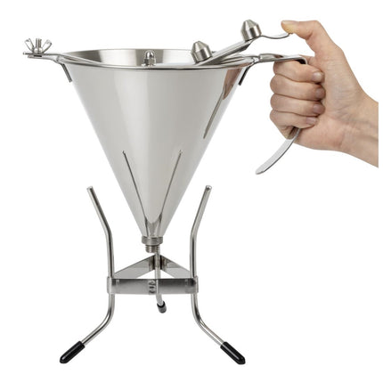 Stainless Steel Dosing Funnel 1.5L | De Buyer 6