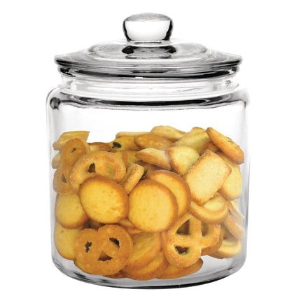 Glass Storage Jar 3.8L with Lid | Olympia 2