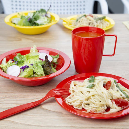 Kristallon Polycarbonate Mug with Handle Red 28.4cl | Olympia | 12 Pieces 5