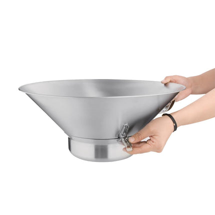 Vogue Stainless Steel Potato Chip Drainer 41cm 3