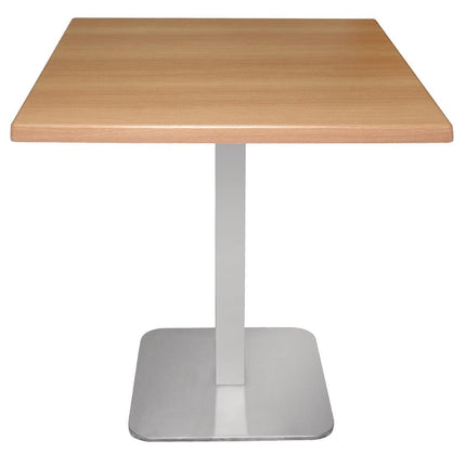 Bolero Square Stainless Steel Table Leg 680(H) x 400(W) mm 3