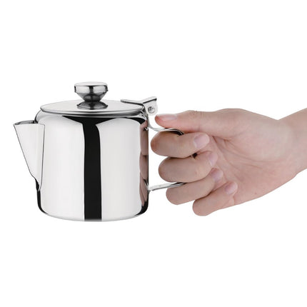 Stainless Steel Teapot 450ml | Olympia Concorde 6