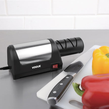 Electric Knife Sharpener for Stainless Steel and Ceramic Blades | Vogue 3