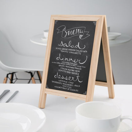 Mini Foldable Chalkboard Sign | Olympia | 250 x 150 mm 5