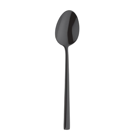 Black Dessert Spoon | Amefa Metropole