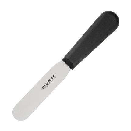 Straight Palette Knife 10cm with Flexible Stainless Steel Blade | Hygiplas
