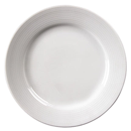 Dinner Plates with Wide Rim 20cm | Olympia Linear 3