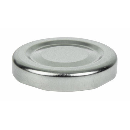 Silver Lid for Mini Milk Bottle GL160