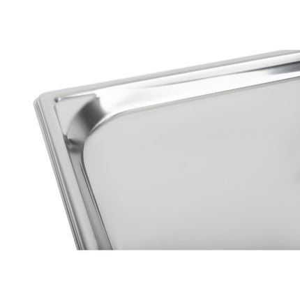 Stainless Steel GN 1/1 Container with Handle and Lid | Matfer Bourgeat 4