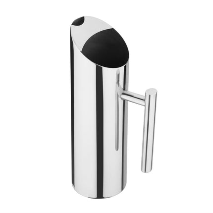 Olympia Modern Stainless Steel Water Pitcher 1.4L 4