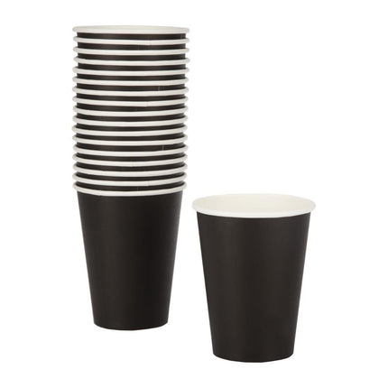 Recyclable Single-Wall Black Coffee Cups 34cl | Fiesta | 50 pcs 2