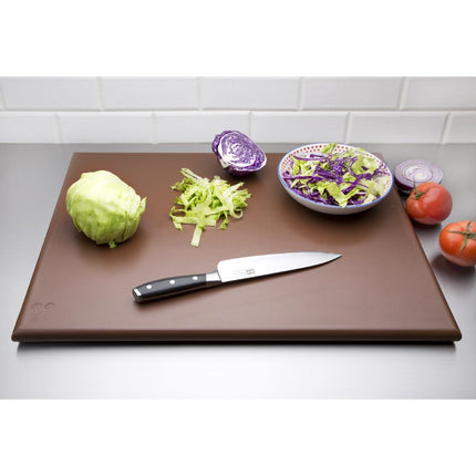 HDPE Cutting Board Brown 600x450x25mm | Hygiplas 2