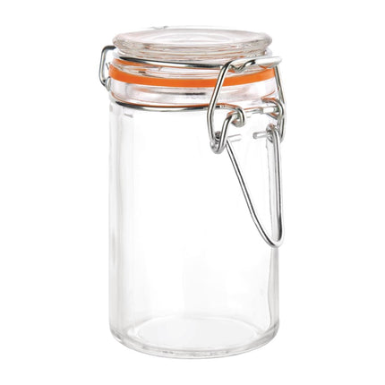Mini Preserving Jar with Clip Lid and Rubber Seal | Vogue | 7cl