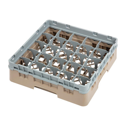 Dishwasher Rack with 25 Compartments | Cambro Camrack | Max Glass Height 9.2 cm