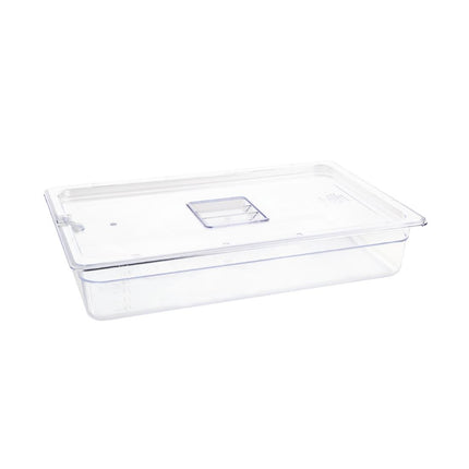 Polycarbonate 1/1 Gastronorm Container 100mm | Vogue | Transparent 3