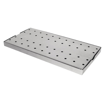 Stainless Steel Drip Tray with Removable Grid 40x20 cm | Olympia 5
