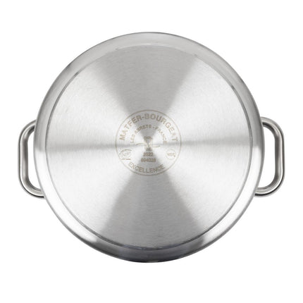 Stainless Steel Induction Soup Pot 17.2L | Matfer Bourgeat Excellence 5