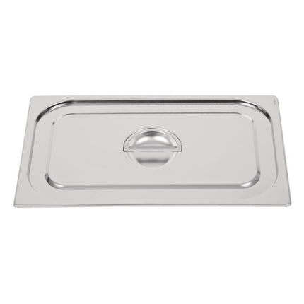 Stainless Steel Lid for GN 1/1 Container | Vogue 3