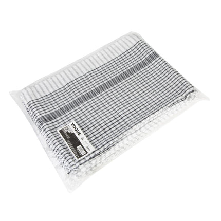 Vogue Wonderdry Black Checkered Tea Towels 3