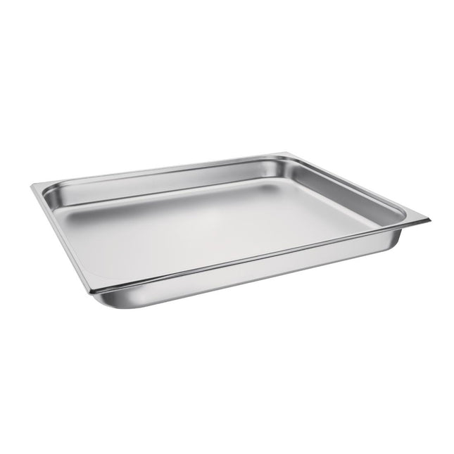 Stainless Steel GN 2/1 Container 65mm Depth | Vogue