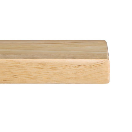 Pre-Drilled Rectangular Tabletop Natural 1100 x 700mm | Bolero 4